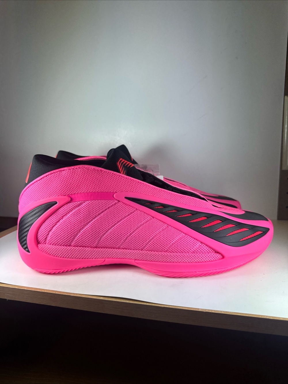 Adidas AE 2 Anthony Edwards Lucid Pink Size 12 Men’s Basketball Sneakers